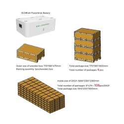 Podstawka na kółkach do magazynu energii GSL10000U, 10.24 kWh (LV)- AVIA SOLAR / GSL Energy 