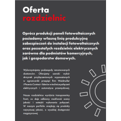 Rozdzielnica PV DC 2 MPPT z ochroną T1+T2 AVIA Solar- RDC02W/N12M/T1+T2