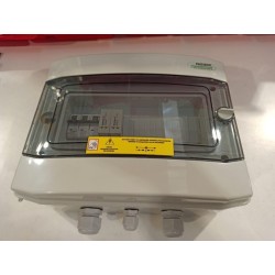 Rozdzielnica PV AC 3F 8.9 kW ochrona T2 wyłącznik B16 AVIA Solar - RAC03W/N12M/T2/B16