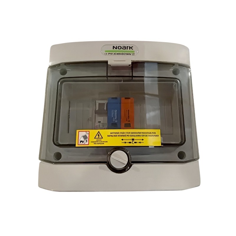 Rozdzielnica PV AC 1F 3.5 kW ochrona T2 wyłącznik B16 AVIA Solar - RAC01W/N8M/T2/B16