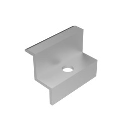 Klema końcowa Z-BB-0033, Srebrna 30mm
