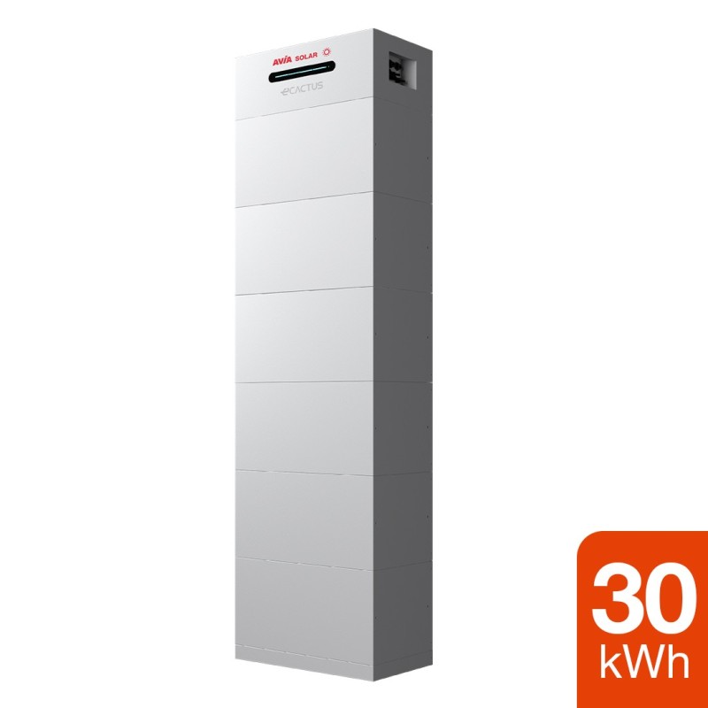 Magazyn energii HV AVIA Solar ECACTUS Myrtillo WH-BXC4992-6S [30kWh]+BMS