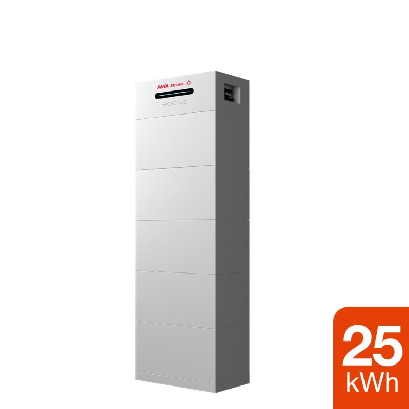 Magazyn energii HV AVIA Solar ECACTUS Myrtillo WH-BXC4992-5S [25kWh]+BMS