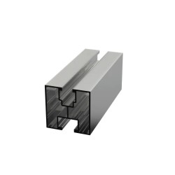 Profil aluminiowy na śrubę sześciokątną 6060 T6 mill finish L2400mm