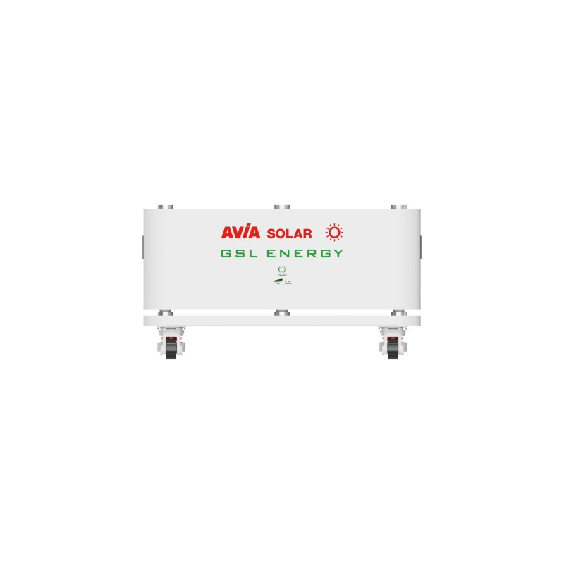 Podstawka na kółkach do magazynu energii AVIA Solar / GSL Energy  GSL10000U - 10.24 kWh (LV)