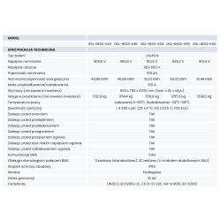Magazyn energii przemysłowy (C&I) BESS-K50 kWh, AVIA SOLAR / GSL Energy (bez falownika)