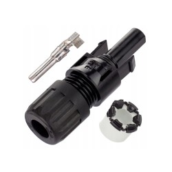 Złącze PV MC4 (męskie) wtyczka do przewodów PV 4-6mm2 - PAV11000-A