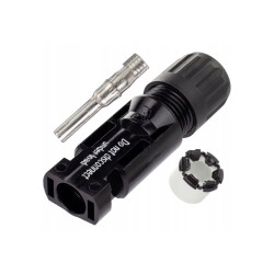 Złącze PV MC4 (żeńskie) gniazdo do przewodów PV 4-6mm2 - PVA12000-A