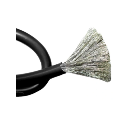 Przewód silikonowy 4 AWG, Czarny