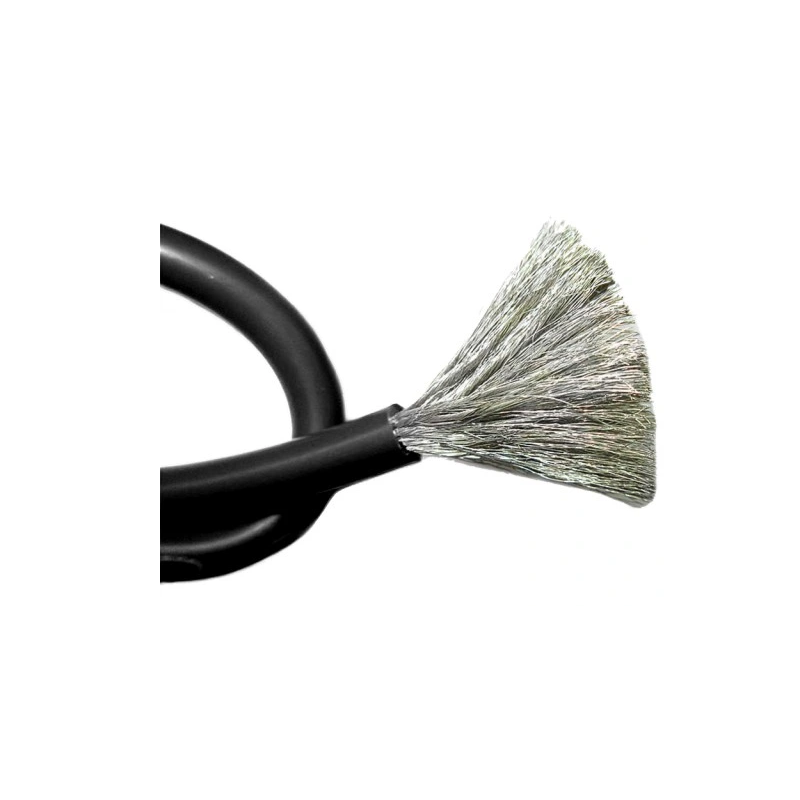 Przewód silikonowy 4 AWG, Czarny