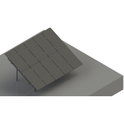 Konstrukcja gruntowa P-KG-7001-00 KGVI-UNI-1.2.2 układ paneli 2Vx2 4 panele/ instrukcja