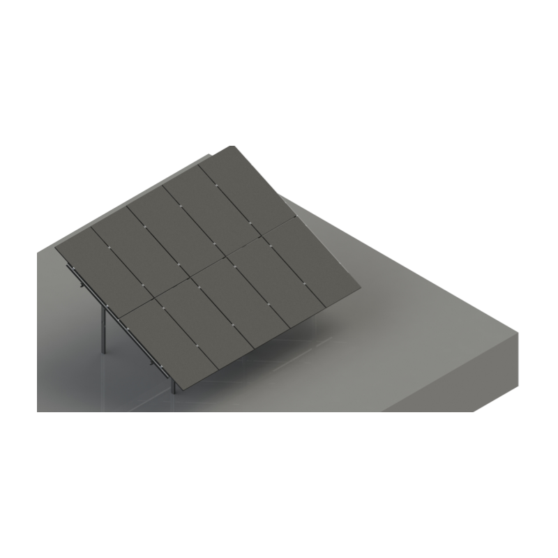 копія Konstrukcja gruntowa P-KG-7001-00 KGVI-UNI-1.2.2 układ paneli 2Vx2 4 panele/ instrukcja