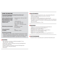 Przewód do instalacji PV HELUKABEL 18048772 H1Z2Z2-K 1x6, Czerwony