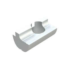 Wpust przesuwny z kulką M8 Z-BB-3001 Aluminium