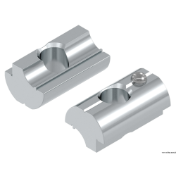 Wpust przesuwny z kulką M8 Z-BB-3001 Aluminium