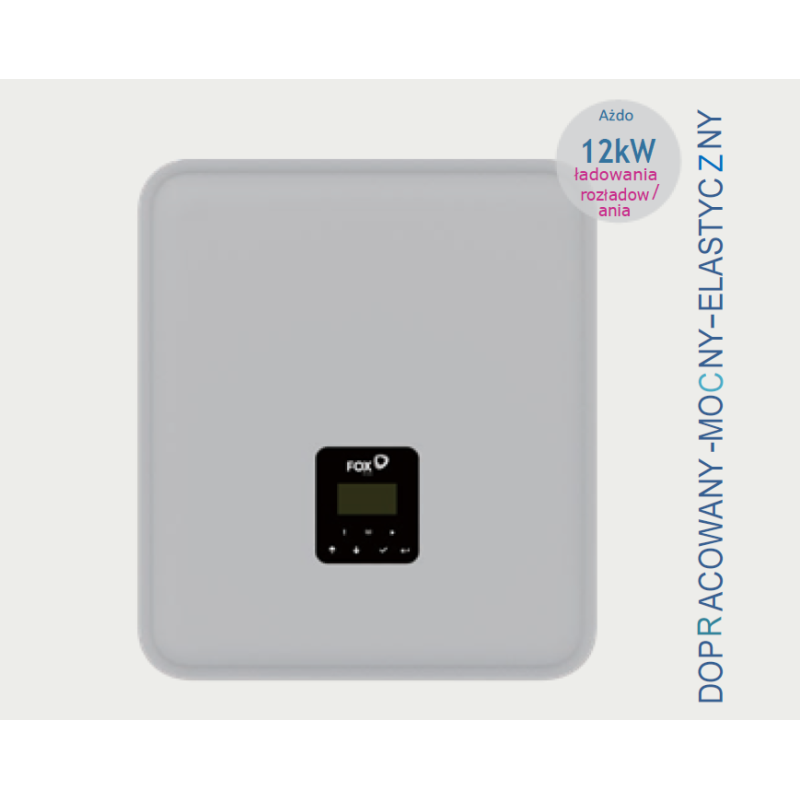 копія копія копія Falownik hybrydowy HV 3.7kW FoxEss H1-3.7-E